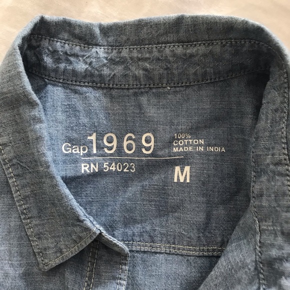 Gap Denim Shirtdress - Picture 5 of 5